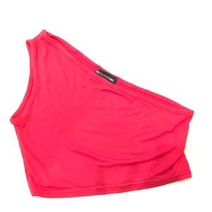 **SOLD** Pretty little thing one shoulder shirt